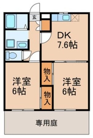 クレスト市川の物件間取画像